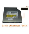 Universele DVD-RW Drive 9.5 mm SATA
