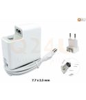 Q24U - OEM, Apple laptop oplader 24.5v, 2.65a - 7.7 x 2.5 mm - square