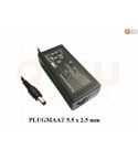 Q24U - OEM, Asus, Fujitsu, Toshiba laptop oplader oplader 19v, 3.42a - 5.5 x 2.5 mm
