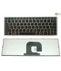 Sony VAIO VPC-YA VPC-YB series laptop toetsenbord, US - zwart - zilver frame