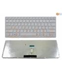 Sony Vaio SVE14 Series laptop toetsenbord, US - wit met frame