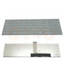 Toshiba Satellite L50 L50-A L50D series laptop toetsenbord, US - wit - met frame