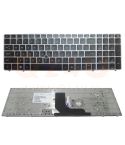 HP ProBook 6560b EliteBook 8570p laptop toetsenbord, US - zwart - zilver frame