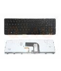 HP ENVY DV6-7000 DV6-7100 DV6-7200 DV6-7300 seriestoetsenbord, US - zwart - met licht