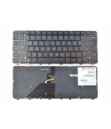 HP Folio 13-1000 13-2000 series laptop toetsenbord, US - zwart - met licht