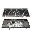 HP ENVY 17-3000 17-3200 17T-3000 17-3200 series laptop toetsenbord, US - zwart - zilver frame