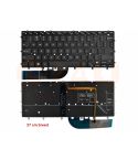 Dell Inspiron 13-7347 13-7348 series laptop toetsenbord, US - zwart - met licht - 27 cm breed