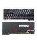 Fujitsu Siemens Lifebook E733 E734 E743 E744 laptop toetsenbord, US - zwart - met licht