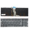 HP Pavilion 15-AB 15-AU 15Z-AB series laptop toetsenbord, US - zilver - met licht