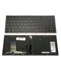 Hp Zbook Studio G3 series laptop toetsenbord, US - zwart - met licht