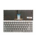 HP Pavilion 14-CE series laptop toetsenbord, US - zilver - met licht