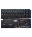 Dell Latitude 3520 Vostro 5510 5515 7510 toetsenbord US QWRTY - zwart met licht