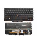 Lenovo Thinkpad X1 Yoga 3nd 4th gen 3 gen 4 - US qwerty - keyboard - zwart - 01HY810