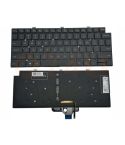 Dell Latitude 13 5320 5330 7320  US toetsenbord - zwart - met licht - 018YPJ