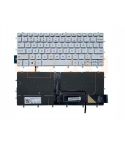 Dell XPS 13 9380 9370 9305 7390 XPS 13 9380 9370 9305 US qwerty toetsenbord - wit - licht - 0FVW9W