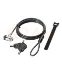 HP laptop kabelslot met sleutel en geharde 183 cm kabel - BV411AA