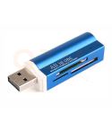 Mini USB 2.0, 4 in 1 geheugenkaartlezer