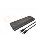M.2 NVMe & NGFF SSD behuizing USB 3.1 type-C - type A - C