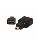 Micro HDMI male naar HDMI female adapter