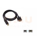 Displaypoort naar DVI 24 + 1 pin display kabel - 1.8 meter