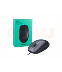 Logitech M90 USB muis zwart