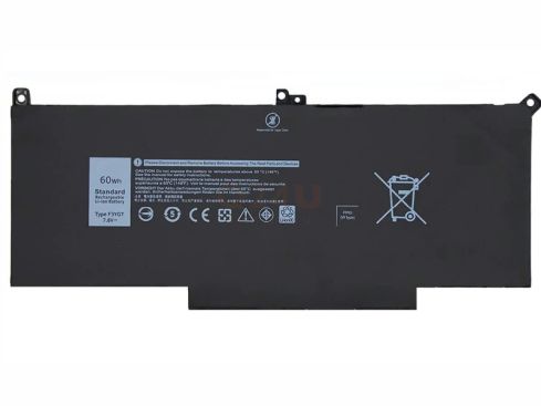 Dell Latitude 7290 7390 7490 accu, 7.6v 7500 mAh - 0F3YGTY
