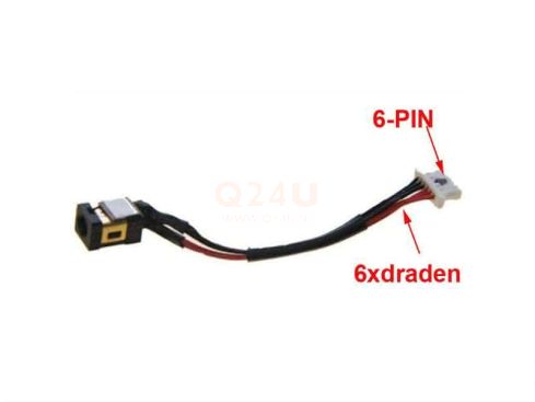 Samsung DC Jack 3.0 x 1.1 mm, BA39-01014A