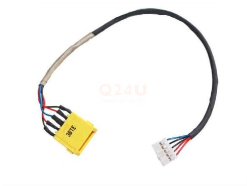 Lenovo G400 G405 G500 G505 laptop DC jack, DC30100NX00 SAD3, rechthoek 14 cm