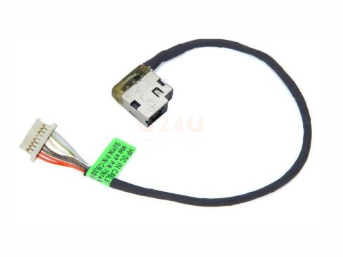 HP DC Jack 4.5 x 3.0 mm - 799749-T17 - 18 cm kabel