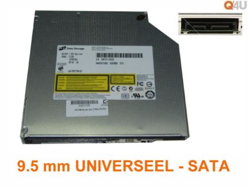 Universele DVD-RW Drive 9.5 mm SATA - gebruikt