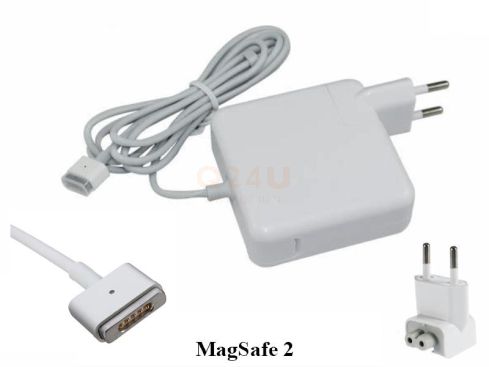 Q24U - OEM, Apple laptop oplader 14.5v, 3.05a - MagSafe 2 - square