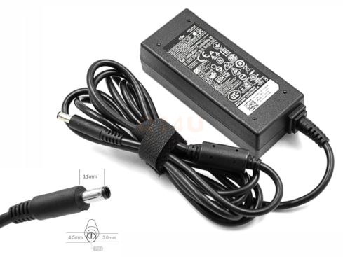 Dell laptop oplader 19.5v, 2.31a - 4.5 x 3.3 mm met pin - 03RG0T - origineel