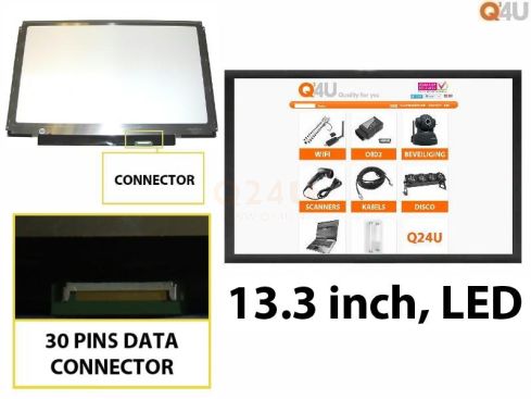 Scherm 13.3 inch, 1280 x 800, LTN133AT05 - Glanzend