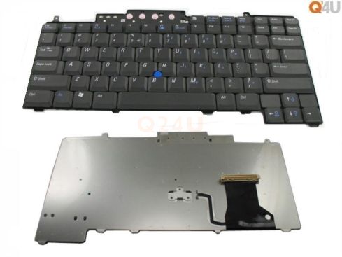 Dell Latitude D620 D630 D820 D830 D531 laptop toetsenbord, US - zwart