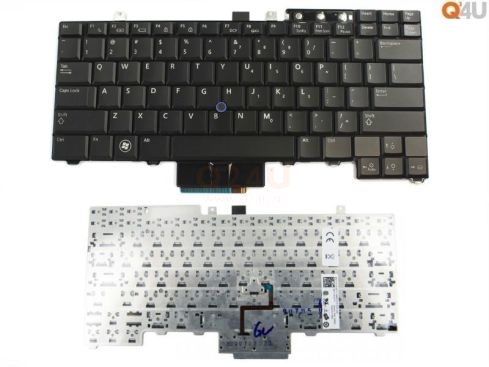 Dell Latitude E5500 E6400 E6410 E6500 Laptop toetsenbord, US - zwart - met pointer