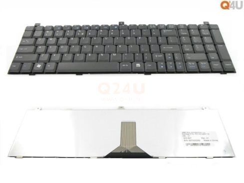 Acer Aspire 1800 9500 series laptop toetsenbord, US - zwart