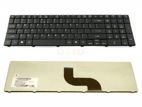 Acer Aspire 5410 5810 7738 8940 series laptop toetsenbord, US - zwart - Gebruikt