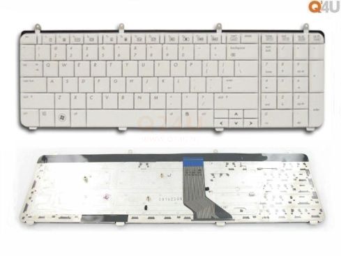 HP Pavilion DV7-1000 DV7-2000 DV7-3000 serie toetsenbord, US - wit