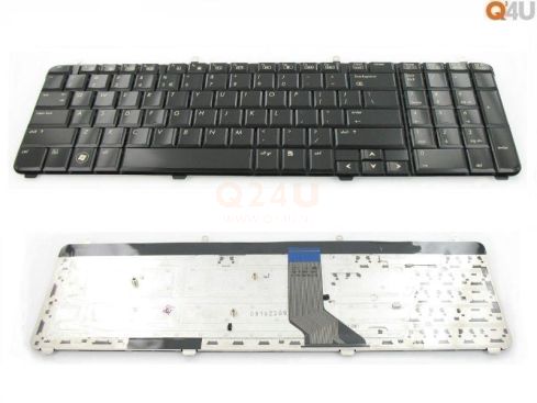 HP Pavilion DV7-1000 DV7-2000 DV7-3000 serie toetsenbord, US - zwart
