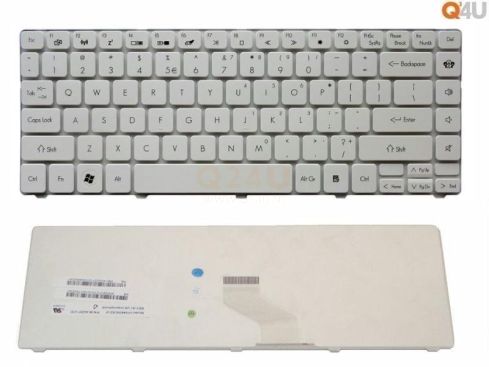 Packard Bell EasyNote NM85 NM86 NM87 series laptop toetsenbord, US - wit