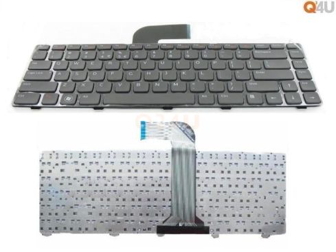 Dell Inspiron 14R M4040 M5040 Vostro 3350 series laptop toetsenbord, US - zwart - zonder licht