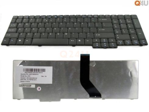 Acer Aspire 7230 7730 7530 laptop toetsenbord US QWERTY - KB.INT00.478 - zwart