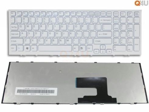 Sonu Vaio VPC-EH series laptop toetsenbord, US - wit