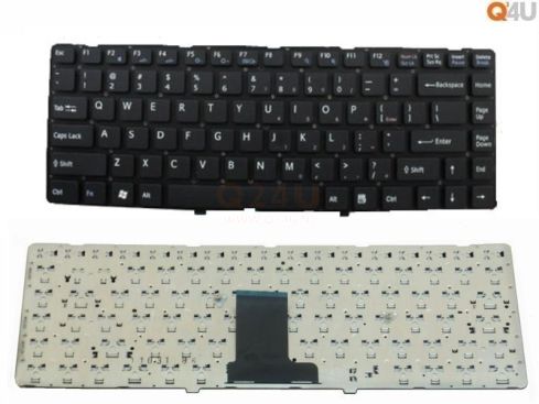Sony Vaio VPC-EA series laptop toetsenbord, US - zwart