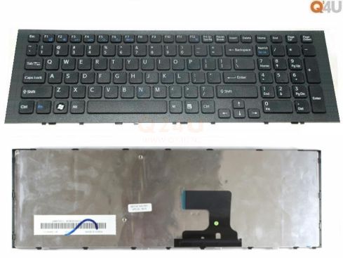 Sony Vaio VPC-EJ series laptop toetsenbord, US - zwart
