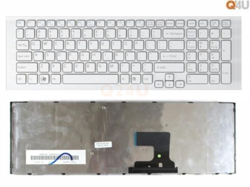 Sony Vaio VPC-EJ series laptop toetsenbord, US - wit