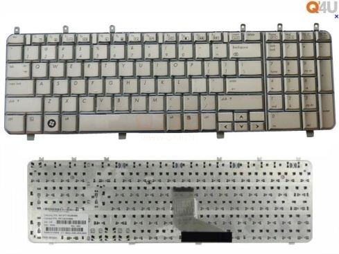 HP Pavilion DV7-1000 series laptop toetsenbord, US - brons