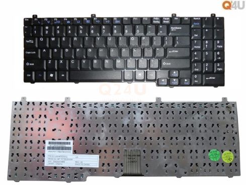 Packard Bell EasyNote W3 W2 W1 series laptop toetsenbord, US - zwart