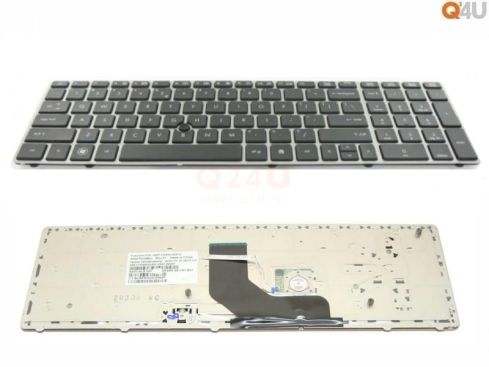 HP EliteBook 8560p ProBook 6570b series laptop toetsenbord, US - zwart