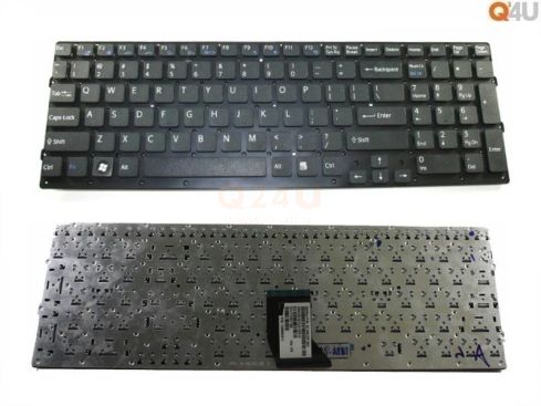 Sony Vaio VPC-CB serie laptop toetsenbord, US - zwart